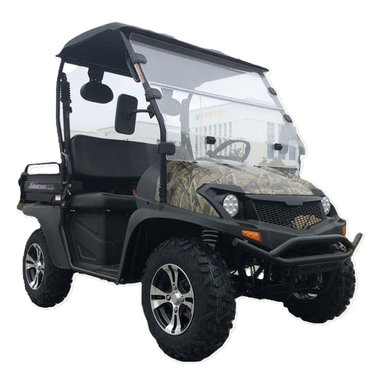 TrailMaster Taurus 200U Gas UTV High/Low Gear-Golf Cart Style UTV, Alloy Wheels