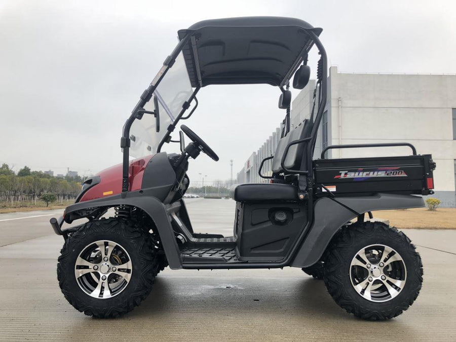 TrailMaster Taurus 200E-U EFI Gas UTV Shaft Drive, High/Low Gear Alloy Wheels, Fuel Injected