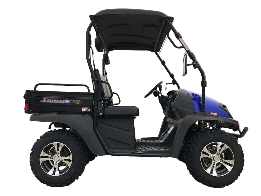 TrailMaster Taurus 200E-U EFI Gas UTV Shaft Drive, High/Low Gear Alloy Wheels, Fuel Injected
