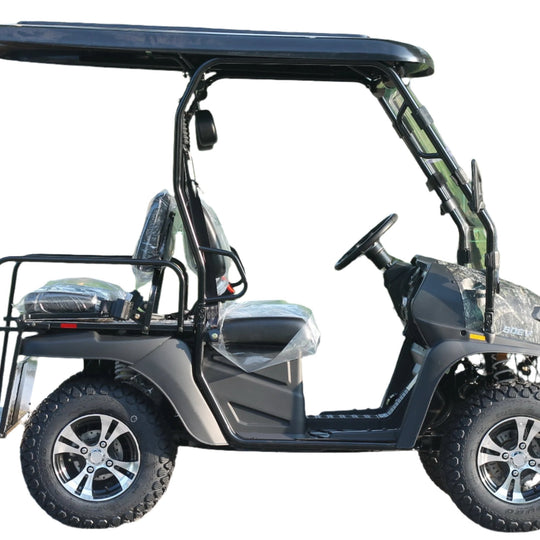 TrailMaster Taurus 50EV 4-Seat Electric Golf Cart, 60 Volt, Full DOT Light Package Included