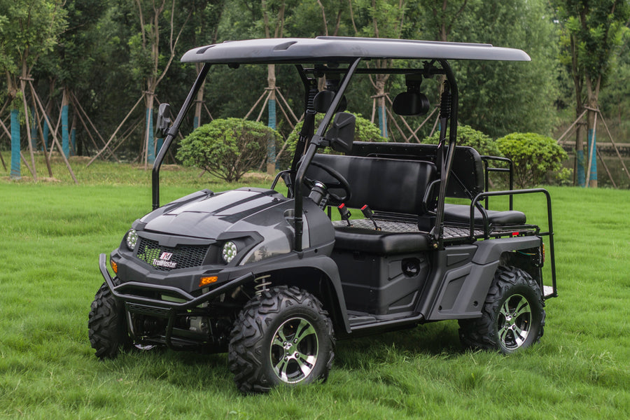TrailMaster Taurus 450GX Gas Golf Cart, 26hp EFI Engine, 2x4/4x4 H/L Gear with Locking Differential