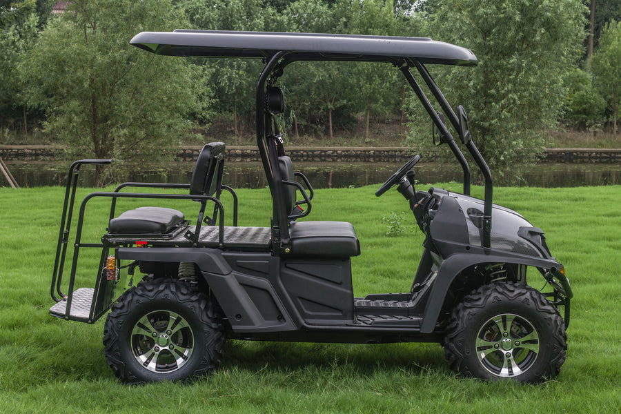 TrailMaster Taurus 450GX Gas Golf Cart, 26hp EFI Engine, 2x4/4x4 H/L Gear with Locking Differential