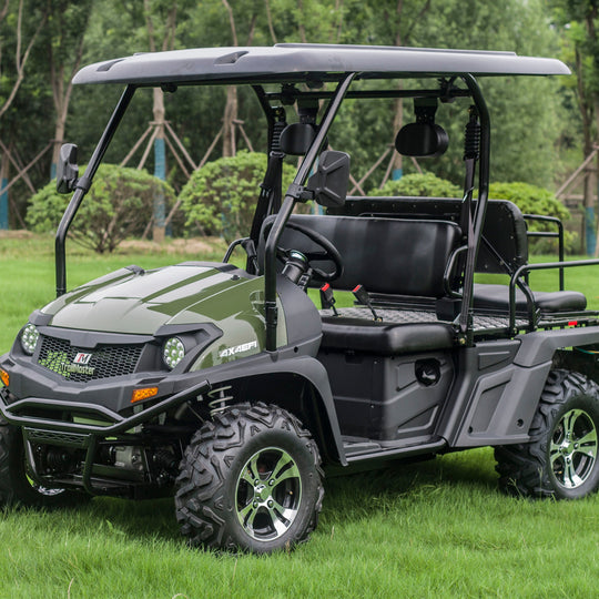 TrailMaster Taurus 450GX Gas Golf Cart, 26hp EFI Engine, 2x4/4x4 H/L Gear with Locking Differential