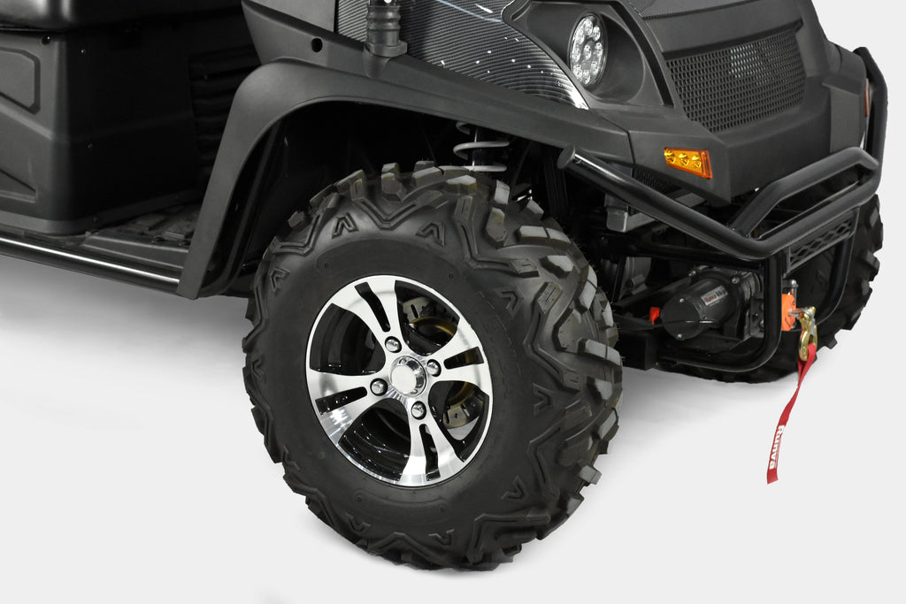 TrailMaster Taurus 450GX Gas Golf Cart, 26hp EFI Engine, 2x4/4x4 H/L Gear with Locking Differential