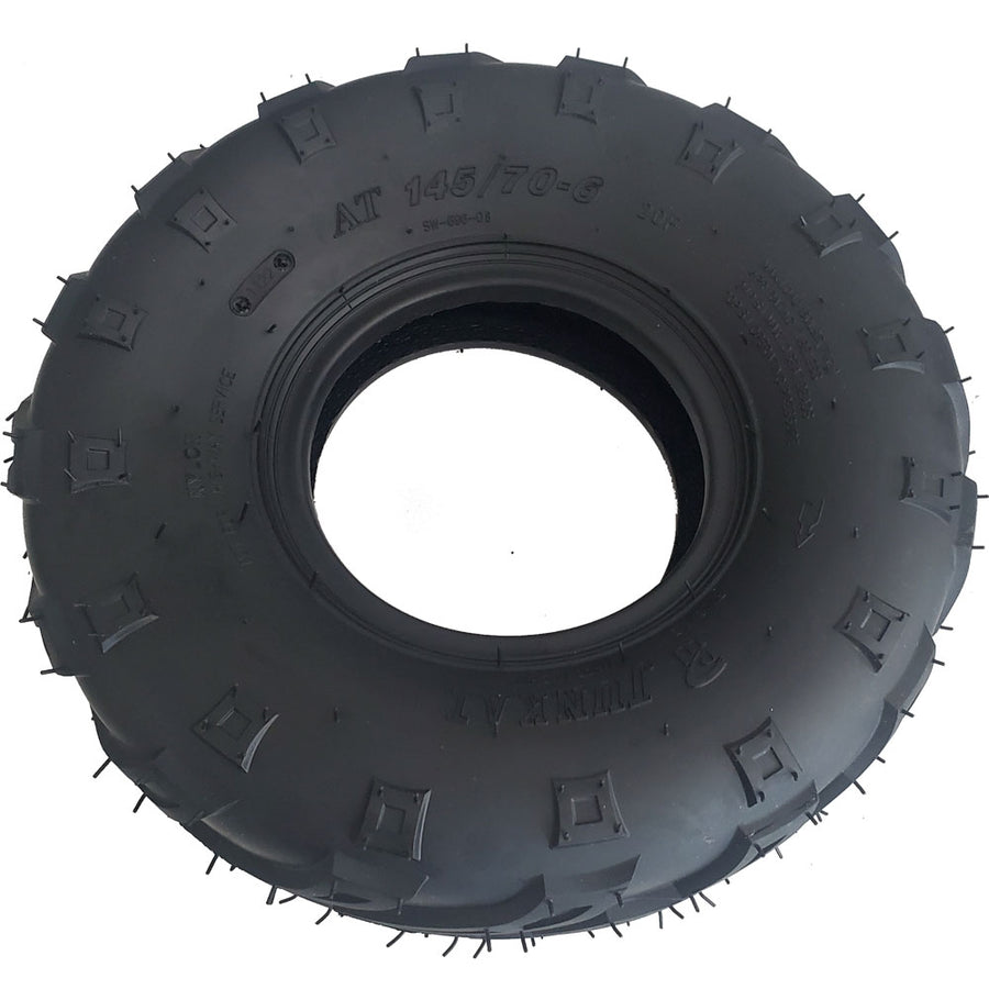 MotoTec Mud Monster XL 212cc Front Tire 145/70-6 - view 2