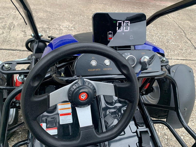 TrailMaster Blazer i200R Electric Go Kart, 48v Lithium Battery, Mid-Sized, Kids Ages 7-12