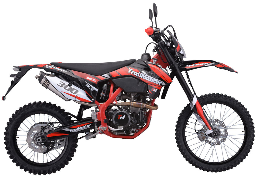 TrailMaster TM38EX 300 Dirtbike 31hp, 6-Speed Manual, Liquid Cooled, Fuel Injected