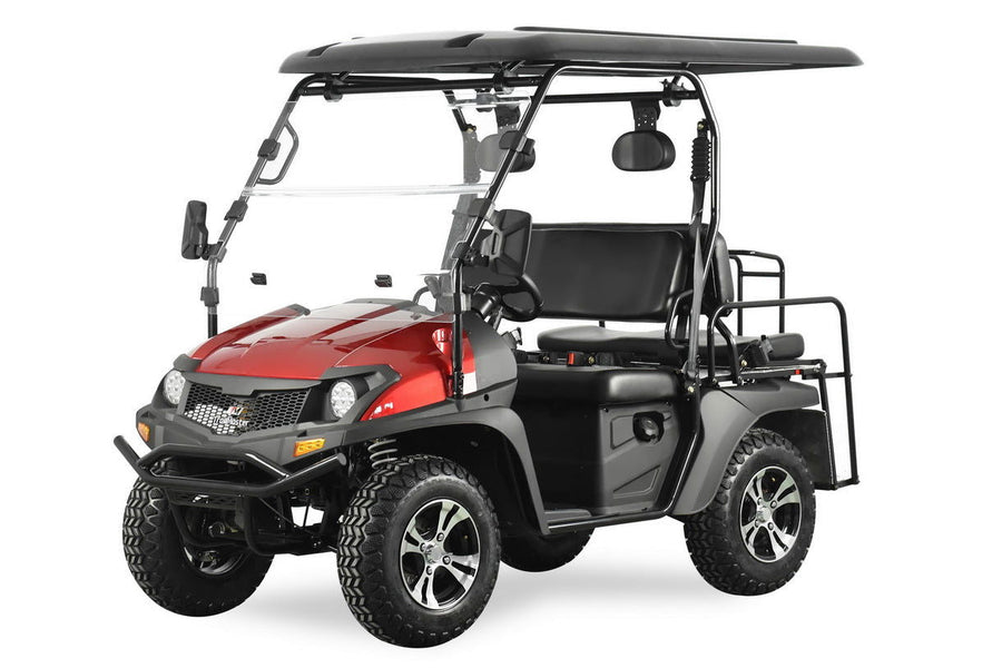 TrailMaster Taurus 200E-GX UTV Gas Golf Cart, Full Length Roof, 4-Seat, DOT Approved, Electronic Fuel Injection