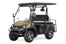 TrailMaster Taurus 200E-GX UTV Gas Golf Cart, Full Length Roof, 4-Seat, DOT Approved, Electronic Fuel Injection