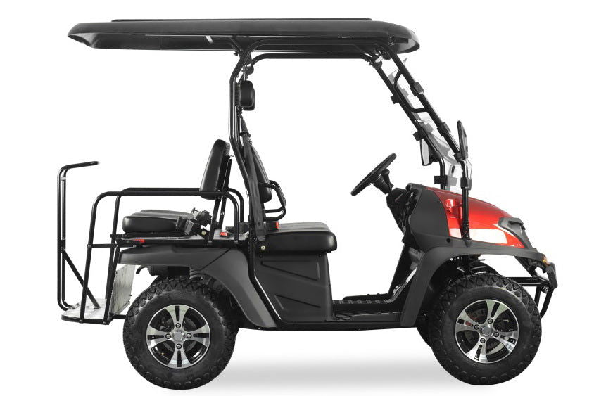 TrailMaster Taurus 200E-GX UTV Gas Golf Cart, Full Length Roof, 4-Seat, DOT Approved, Electronic Fuel Injection