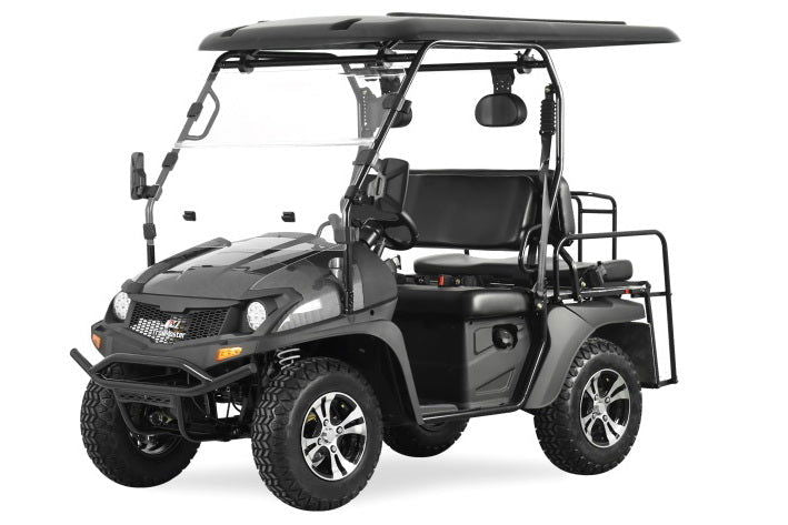 TrailMaster Taurus 200GX UTV Gas Golf Cart, Full Length Roof, 4-Seat, DOT Approved
