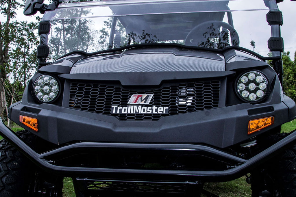 TrailMaster Taurus 80ED-GV 6-Seat Electric Golf Cart, 72 Volt, Extended Roof