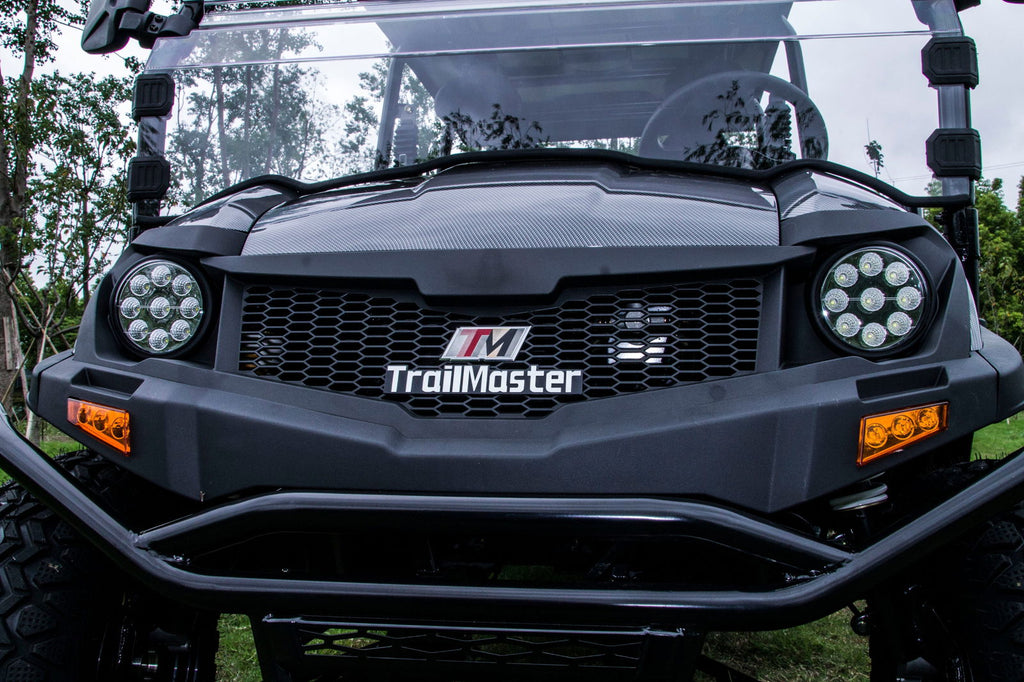 TrailMaster Taurus 80ED-U 4-Seat Electric Golf Cart with Dump Bed, 72 Volt, Aluminum Alloy Wheels