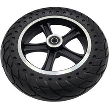 MotoTec 48v 700w Folding Trike Front Wheel Solid Tire