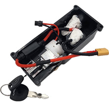 MotoTec 700w Trike Battery Cover with Flat Fuse & Key - view 2