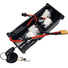 MotoTec 700w Trike Battery Cover with Flat Fuse & Key