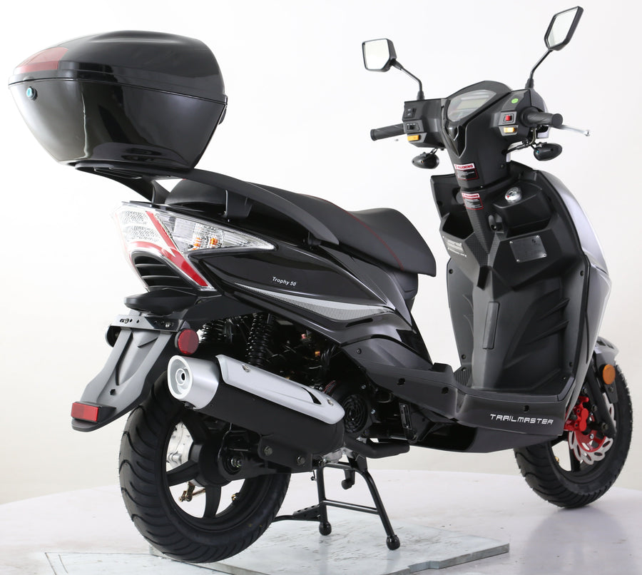 TrailMaster Trophy 50cc Street Scooter