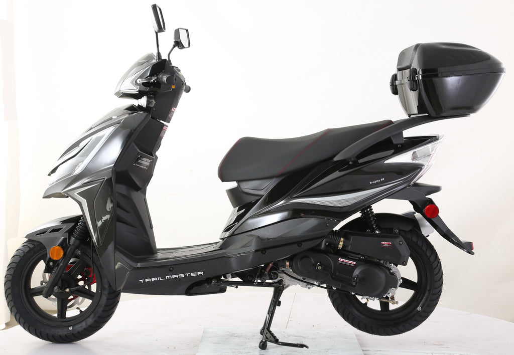 TrailMaster Trophy 50cc Street Scooter, Ships Fully Assembled