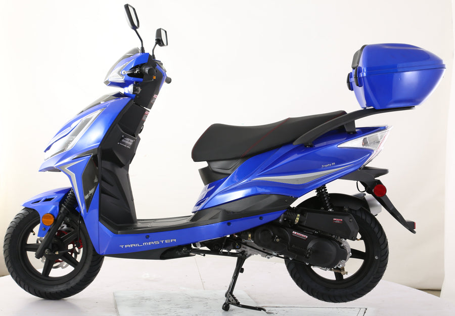 TrailMaster Trophy 50cc Street Scooter