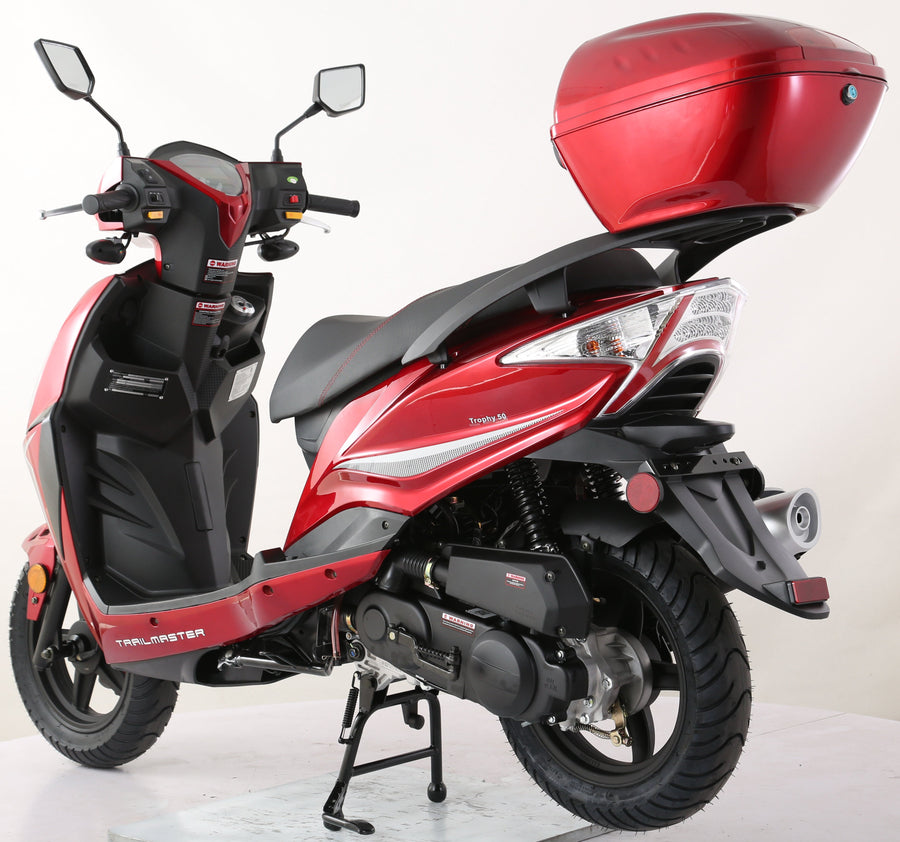 TrailMaster Trophy 50cc Street Scooter