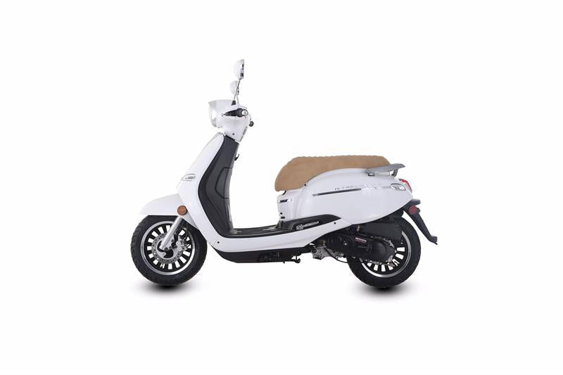 TrailMaster Turino 50cc Street Scooter, 12" Wheels, Ships Fully Assembled