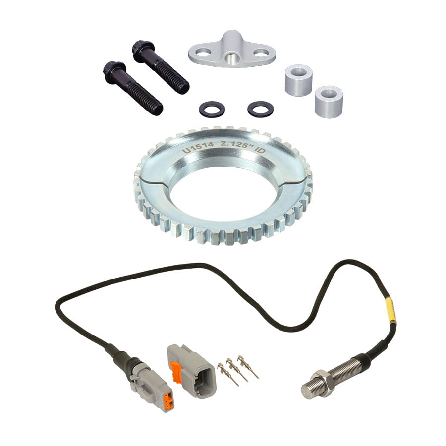 Strange Driveshaft Speed Sensor Kit | For Strange Billet Ultra Case Pinion Support | Using 35 Spline Yoke or Coupler