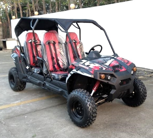 TrailMaster Challenger 4-300 EFI, Automatic, Fuel Injected, 52 Inches Wide, Water Cooled, Solid Live Rear Axle