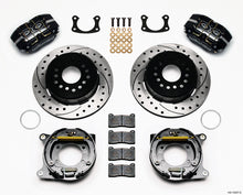 Load image into Gallery viewer, Rear Brake Kit Big Ford New 2.50in Blk Drilled