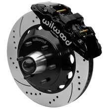 Load image into Gallery viewer, Front Brake Kit C10 6Lug AERO6 14in Drilled Blk