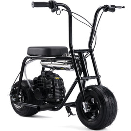 MotoTec Wild Rover 49cc 2-Stroke Kids Gas Mini Bike Black