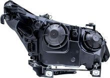 halogen headlight assembly for 2003-2007 BMW 5 series driver side with bulbs included