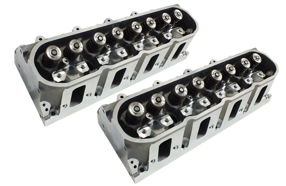 Dart Pro1 LS 15 degree cylinder heads assembled pair 280cc intake 68cc chamber GM LS performance aluminum heads