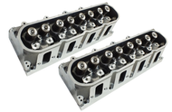 Dart Pro1 LS 15 degree cylinder heads assembled pair 280cc intake 68cc chamber GM LS performance aluminum heads