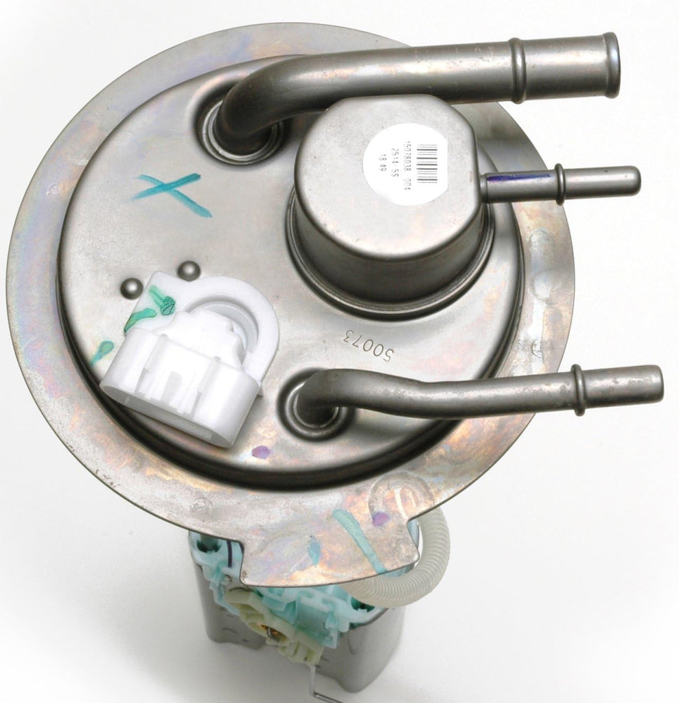 diesel fuel transfer pump and level sending unit assembly for heavy duty truck fuel system