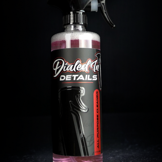 Dialed In Details All Purpose Cleaner for automotive interior and exterior cleaning