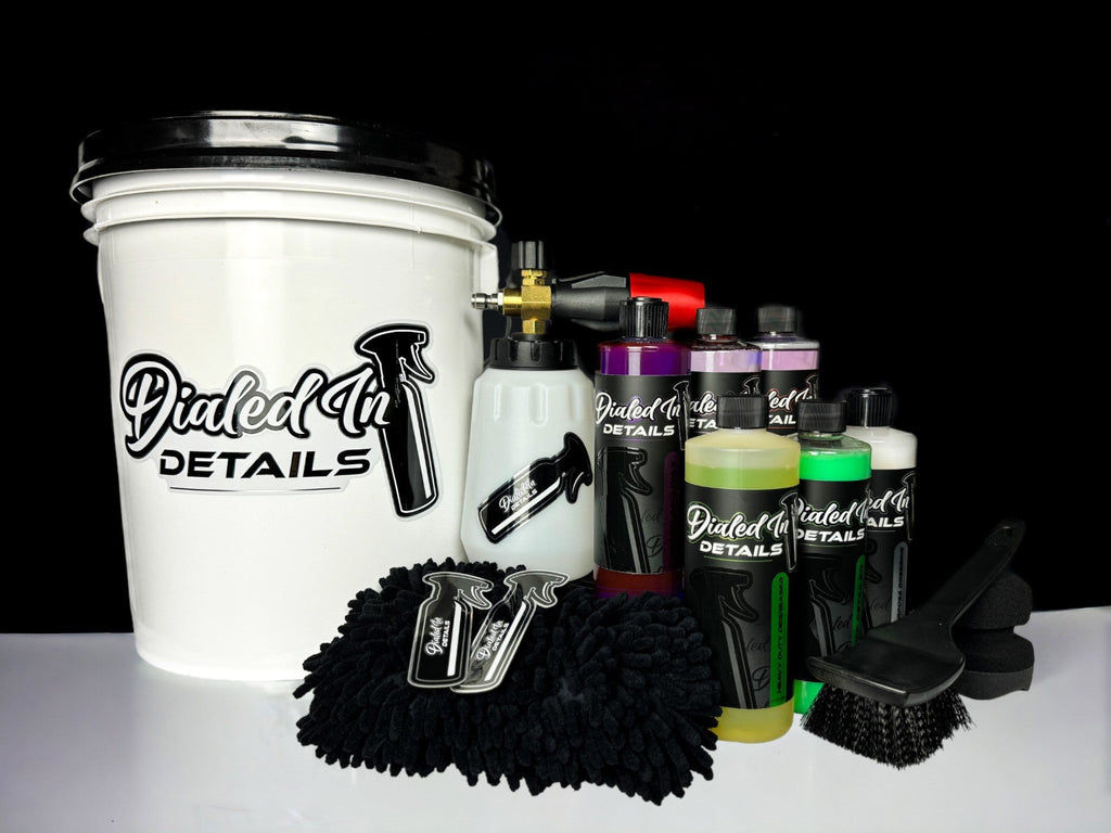 Dialed In Details BIG Rig Bucket heavy duty truck detailing kit