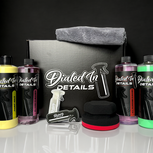 Dialed In Details Bracket Box essential automotive detailing kit