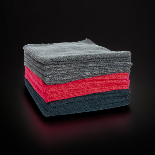 Dialed In Details edgeless utility microfiber towels 12 pack
