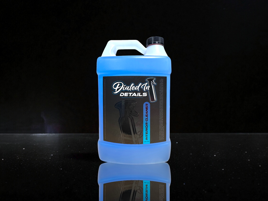 Dialed In Details Interior Cleaner used for household surface cleaning