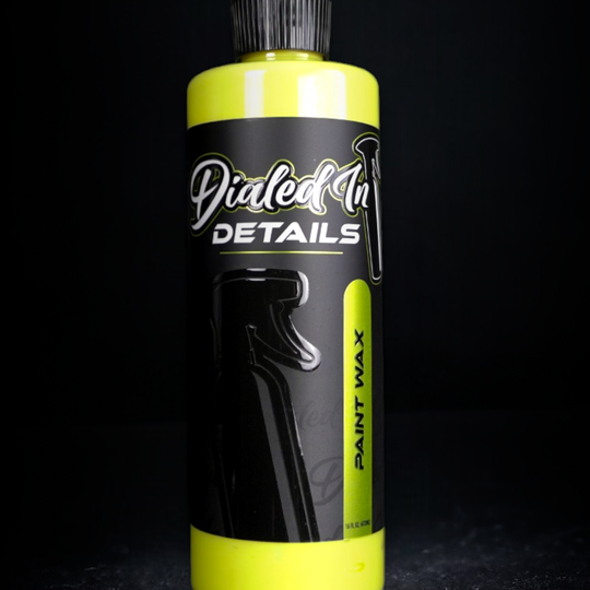 Dialed In Details Paint Wax with carnauba wax for automotive paint protection