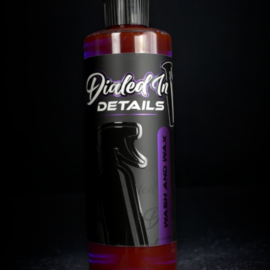 Dialed In Details Wash and Wax carnauba infused car wash soap