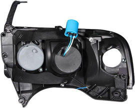 chrome LED headlights installed on Dodge Ram showing improved visibility and styling