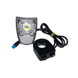 MotoTec 48v 700w Folding Trike Headlight/Horn - MT-48v-700w-Headlight-Horn
