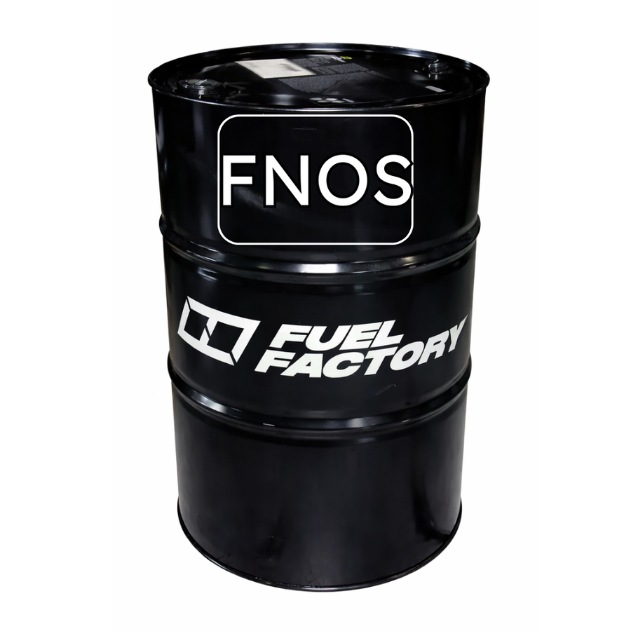 Fuel Factory F NOS 120 octane leaded race fuel 54 gallon drum for nitrous and carbureted race engines
