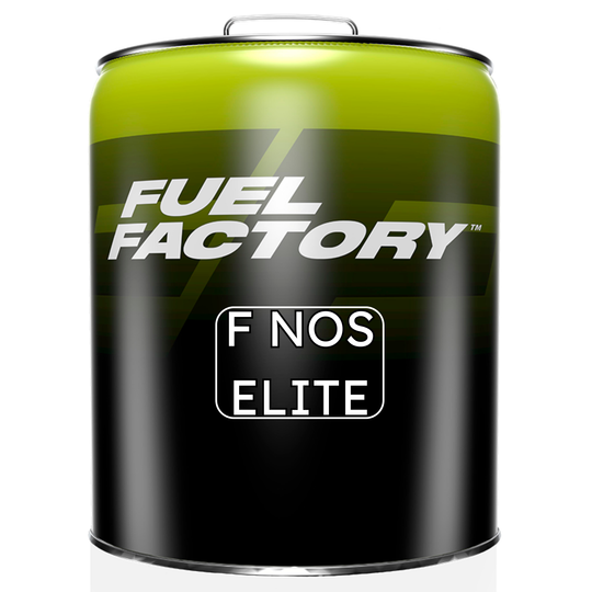 Fuel Factory F NOS Elite 120 octane leaded race fuel 5 gallon pail for high horsepower nitrous engines