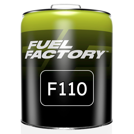 Fuel Factory F110 race fuel 5 gallon pail high performance leaded racing gasoline