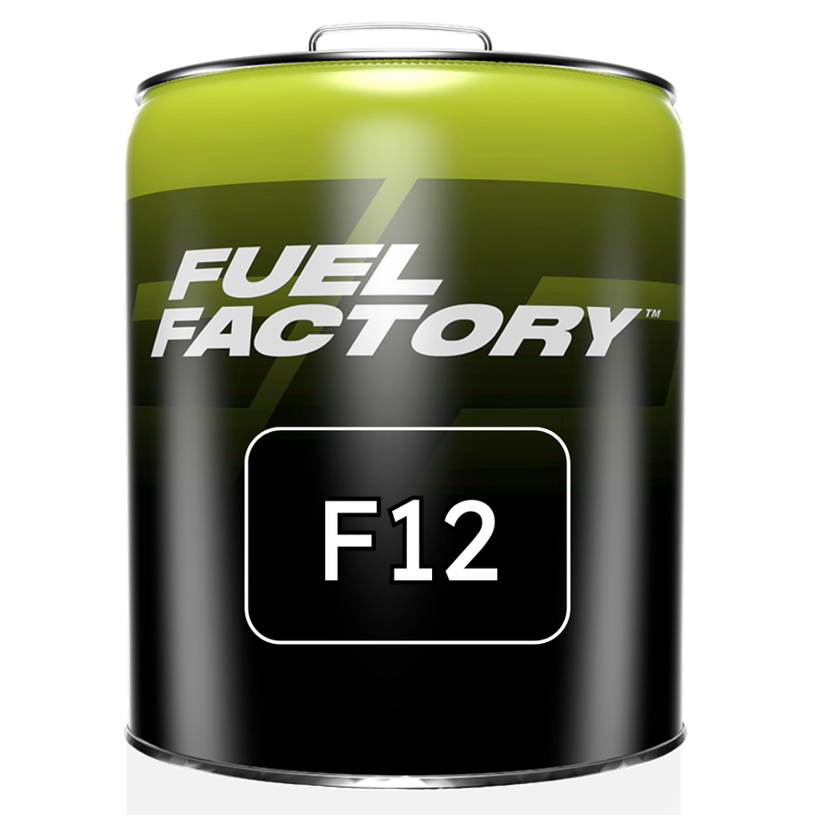 Fuel Factory F12 race fuel 5 gallon pail high performance racing gasoline