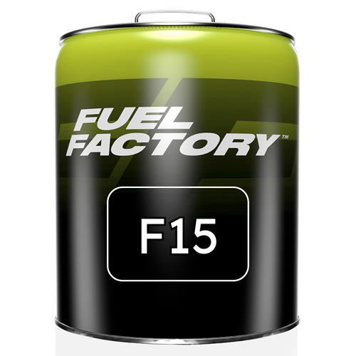 Fuel Factory F15 race fuel 5 gallon pail high performance racing gasoline