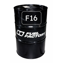 Fuel Factory F16 race fuel 54 gallon drum high performance racing gasoline bulk fuel