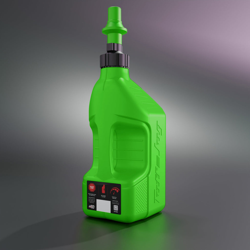 Tuff Jug 2.5 Gallon Auto-Stop Utility Jug - Spill-Free Fast Fill Container